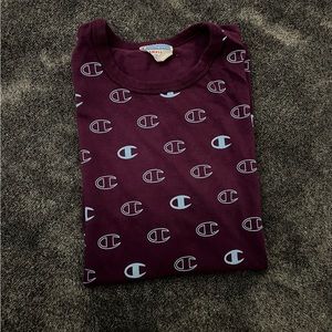 NEW purple and blue champion t-shirt